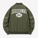 Men’s Army Green Bomber Jacket (1)