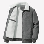 Men’s Grey Zipper Jacket (1)